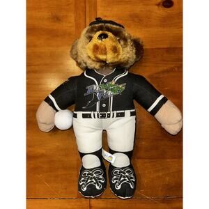 Vintage 1999 MLB Tampa Bay Devil Rays Old Logo Good Stuff Plush Stuffed Bear